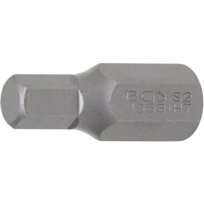 BGS TECHNIC Inserto Lunghezza 30 Mm Attacco Esagono Esterno 10 Mm (3/8') Esagono Interno 7 Mm BGS TECHNIC Inserto Lunghezza 30 Mm Attacco Esagono Esterno 10 Mm (3/8') Esagono Interno 7 Mm
