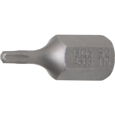 BGS TECHNIC Inserto Lunghezza 30 Mm Attacco Esagono Esterno 10 Mm (3/8') Profilo A T (per Torx) T15 BGS TECHNIC Inserto Lunghezza 30 Mm Attacco Esagono Esterno 10 Mm (3/8') Profilo A T (per Torx) T15