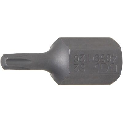 BGS TECHNIC Inserto Lunghezza 30 Mm Attacco Esagono Esterno 10 Mm (3/8') Profilo A T (per Torx) T20 BGS TECHNIC Inserto Lunghezza 30 Mm Attacco Esagono Esterno 10 Mm (3/8') Profilo A T (per Torx) T20