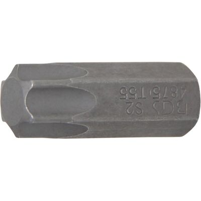BGS TECHNIC Inserto Lunghezza 30 Mm Attacco Esagono Esterno 10 Mm (3/8') Profilo A T (per Torx) T55 BGS TECHNIC Inserto Lunghezza 30 Mm Attacco Esagono Esterno 10 Mm (3/8') Profilo A T (per Torx) T55