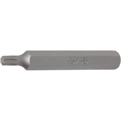 BGS TECHNIC Inserto Lunghezza 75 Mm Attacco Esagono Esterno 10 Mm (3/8') Profilo A T (per Torx) T30 BGS TECHNIC Inserto Lunghezza 75 Mm Attacco Esagono Esterno 10 Mm (3/8') Profilo A T (per Torx) T30