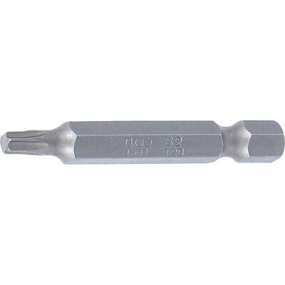 BGS TECHNIC Inserto Lunghezza 50 Mm Attacco Esagono Esterno 6,3 Mm (1/4') Profilo A T (per Torx) T20 BGS TECHNIC Inserto Lunghezza 50 Mm Attacco Esagono Esterno 6,3 Mm (1/4') Profilo A T (per Torx) T20