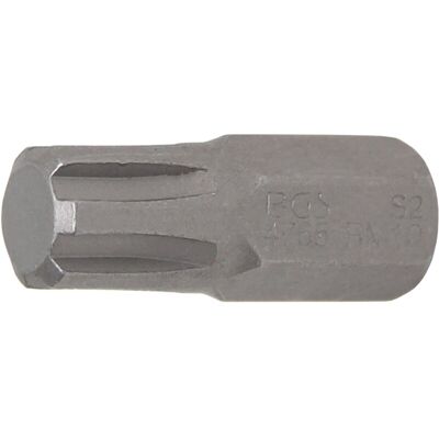 BGS TECHNIC Inserto Lunghezza 30 Mm Attacco Esagono Esterno 10 Mm (3/8') Profilo A Cuneo (per Ribe) M10 BGS TECHNIC Inserto Lunghezza 30 Mm Attacco Esagono Esterno 10 Mm (3/8') Profilo A Cuneo (per Ribe) M10