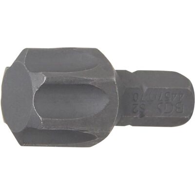 BGS TECHNIC Inserto Lunghezza 30 Mm Attacco Esagono Esterno 8 Mm (5/16') Profilo A T (per Torx) T70 BGS TECHNIC Inserto Lunghezza 30 Mm Attacco Esagono Esterno 8 Mm (5/16') Profilo A T (per Torx) T70