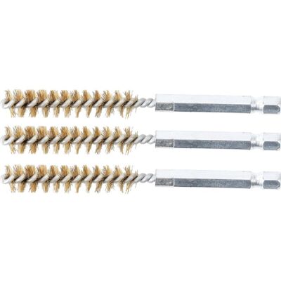 BGS TECHNIC Spazzola In Ottone 10 Mm 6,3 Mm (1/4') 3 Pz. BGS TECHNIC Spazzola In Ottone 10 Mm 6,3 Mm (1/4') 3 Pz.