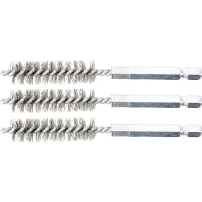 BGS TECHNIC Spazzola In Acciaio 12 Mm 6,3 Mm (1/4') 3 Pz. BGS TECHNIC Spazzola In Acciaio 12 Mm 6,3 Mm (1/4') 3 Pz.