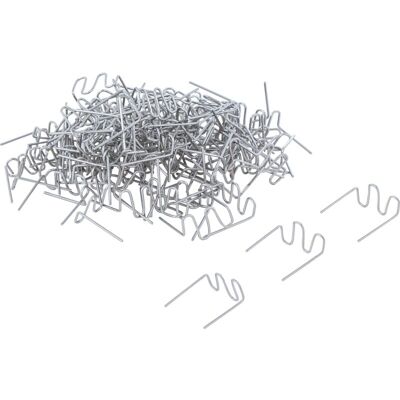 BGS TECHNIC Graffe Di Riparazione A Forma Di W Ø 0,6 Mm 100 Pz. BGS TECHNIC Graffe Di Riparazione A Forma Di W Ø 0,6 Mm 100 Pz.