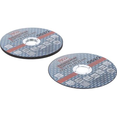 BGS TECHNIC Dischi Da Taglio Per Acciaio Inossidabile Ø 125 X 1,0 X 22,2 Mm 5 Pz. BGS TECHNIC Dischi Da Taglio Per Acciaio Inossidabile Ø 125 X 1,0 X 22,2 Mm 5 Pz.