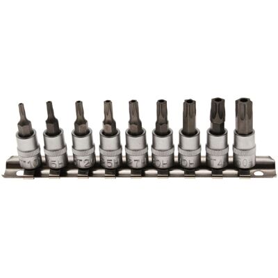 BGS-TECHNIC - Carre 9 - Chrome Vanadium - Torx bit set BGS-TECHNIC - Carre 9 - Chrome Vanadium - Torx bit set