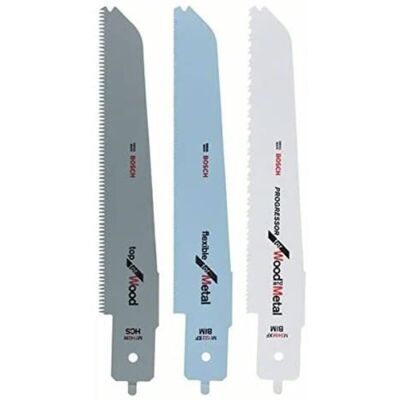 Bosch Accessories 2608656934 Kit Lame Per Seghetto Alternativo Per Pfz 500 E. 3 Parti Bosch Accessories 2608656934 Kit Lame Per Seghetto Alternativo Per Pfz 500 E. 3 Parti