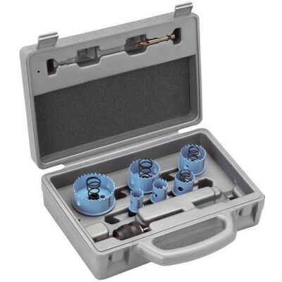 Bosch - Buco Seghe Giochi Con Power Change Adattatore, Lamiera, Quantità: 9-teilig Bosch - Buco Seghe Giochi Con Power Change Adattatore, Lamiera, Quantità: 9-teilig