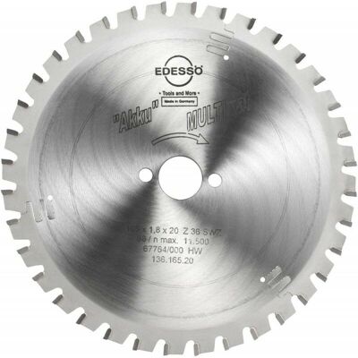 Edessö Lama di Sega Circolare 165mm Cambio Denti Super - Accessorio Utensile Edessö Lama di Sega Circolare 165mm Cambio Denti Super - Accessorio Utensile