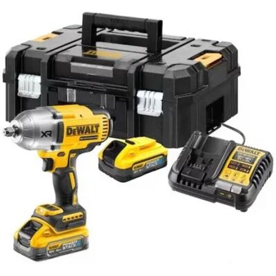 DeWalt - Avvitatore Senza Spazzole 18v 1/2' Xr 5ah Li-ion 1396 Nm Anello Di Sicurezza - Dcf900h2t-qw DeWalt - Avvitatore Senza Spazzole 18v 1/2' Xr 5ah Li-ion 1396 Nm Anello Di Sicurezza - Dcf900h2t-qw