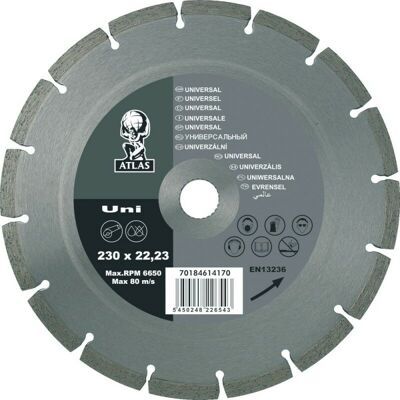 Lama diamantata Norton Clipper per smerigliatrice angolare - 115mm Lama diamantata Norton Clipper per smerigliatrice angolare - 115mm