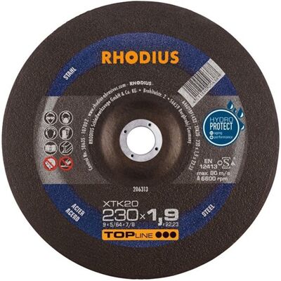 Rhodius - XTK20 - 230 x 1.9 mm - cut-off disk Rhodius - XTK20 - 230 x 1.9 mm - cut-off disk
