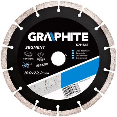 GRAPHITE 57H618 Disco diamantato - Uso pesante GRAPHITE 57H618 Disco diamantato - Uso pesante