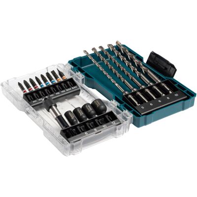 Makita Set Di Punte E Punteurs E-07026 Sds-plus (18 Pezzi) Makita Set Di Punte E Punteurs E-07026 Sds-plus (18 Pezzi)