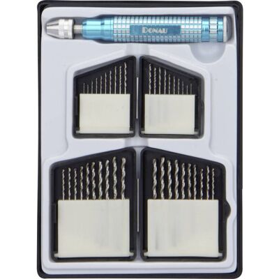 Donau Elektronik HSS250 Set di Punte - Metallo, Plastica, Non Ferro Donau Elektronik HSS250 Set di Punte - Metallo, Plastica, Non Ferro