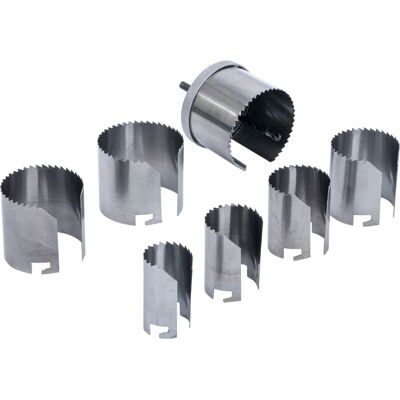 BGS TECHNIC Serie Di Seghe A Tazza Ø 26 - 63 Mm Profondità 43 Mm 7 Pz. BGS TECHNIC Serie Di Seghe A Tazza Ø 26 - 63 Mm Profondità 43 Mm 7 Pz.
