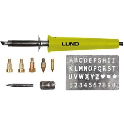 LUND Saldatore E Pirografo Per Legno 11 Pz. LUND Saldatore E Pirografo Per Legno 11 Pz.