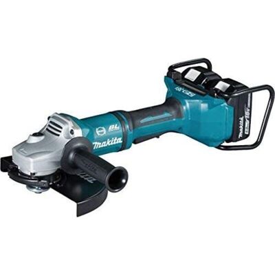Makita Utensili - Smerigliatrice Angolare A Batteria 18v 230 Mm, 2x Batterie 5,0 Ah, Caricabatterie Dga900pt2 - Makita Utensili - Smerigliatrice Angolare A Batteria 18v 230 Mm, 2x Batterie 5,0 Ah, Caricabatterie Dga900pt2 -