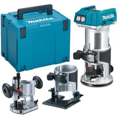 Makita DRT50ZJX2 Fresatrice multifunzione 18V - Utensile elettrico Makita DRT50ZJX2 Fresatrice multifunzione 18V - Utensile elettrico