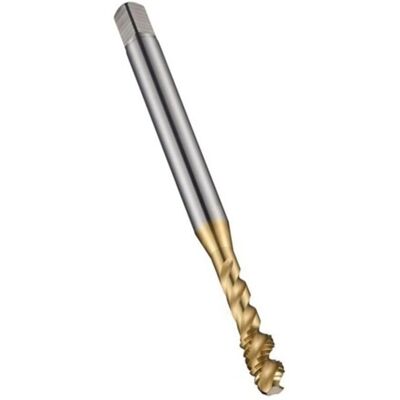 Macho filettato Dormer M12x1.75 mm - DIN 376C, Rivestimento TiN Macho filettato Dormer M12x1.75 mm - DIN 376C, Rivestimento TiN