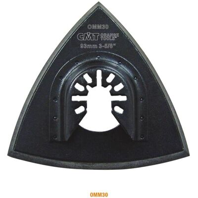 CMT - Omm30-x1 Piastra Perforata 93 Mm Per Levigatura, Attacco Universale, Nero CMT - Omm30-x1 Piastra Perforata 93 Mm Per Levigatura, Attacco Universale, Nero