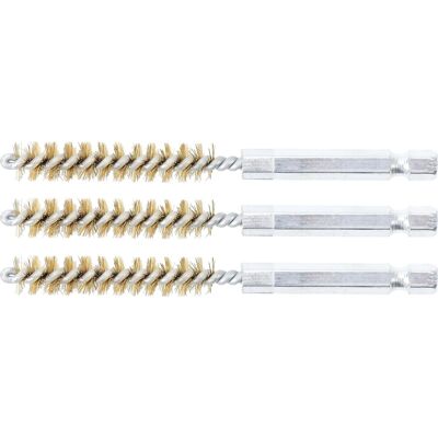 BGS TECHNIC Spazzola In Ottone 9 Mm 6,3 Mm (1/4') 3 Pz. BGS TECHNIC Spazzola In Ottone 9 Mm 6,3 Mm (1/4') 3 Pz.