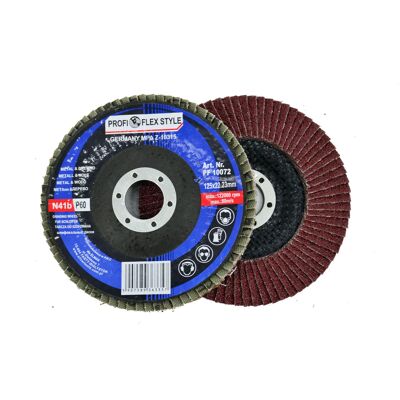 COCO Mola Abrasiva A Foglia Argento Pf 125 P 80 Profi-flex COCO Mola Abrasiva A Foglia Argento Pf 125 P 80 Profi-flex
