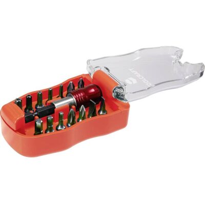 Set di Inserti TOOLCRAFT TO-6623460 - 15 pezzi, Acciaio S2 Set di Inserti TOOLCRAFT TO-6623460 - 15 pezzi, Acciaio S2