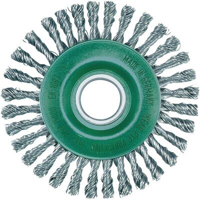 Spazzola Pulizia Tubi Lessmann 115mm - Filo d'Acciaio Spazzola Pulizia Tubi Lessmann 115mm - Filo d'Acciaio