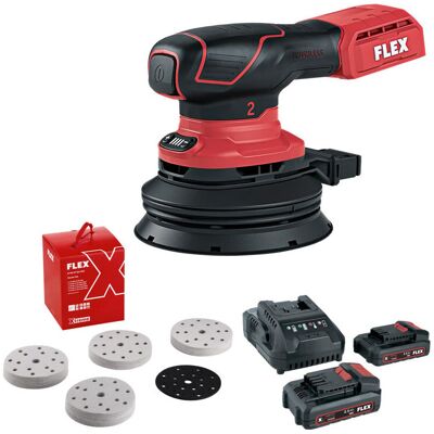 Flex Ore 2-125 18-ec C Levigatrice Orbitale A Batteria 18 V Ø125 Mm Kit Con Batterie Flex Ore 2-125 18-ec C Levigatrice Orbitale A Batteria 18 V Ø125 Mm Kit Con Batterie