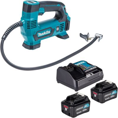 Makita Compressore A Batteria Mp 100 Dsm 12 V Max. 8,3 Bar + 2x Batteria 4,0 Ah + Caricabatterie Makita Compressore A Batteria Mp 100 Dsm 12 V Max. 8,3 Bar + 2x Batteria 4,0 Ah + Caricabatterie