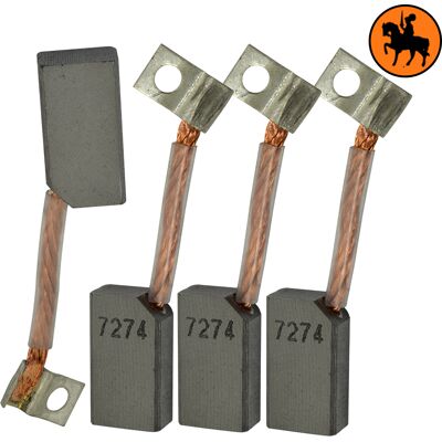 Wagner Set Di 4 Spazzole Di Carbone 013531 8x12,5x22mm Wagner Set Di 4 Spazzole Di Carbone 013531 8x12,5x22mm
