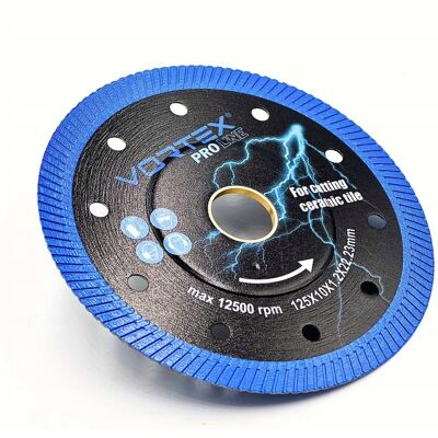 OEM Disco Diamantato 125 Mm Turbo Pro Line Per Gres Ceramico Preciso Sottile OEM Disco Diamantato 125 Mm Turbo Pro Line Per Gres Ceramico Preciso Sottile