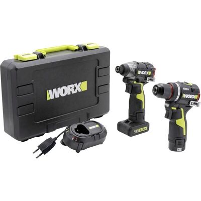 Worx Professional Wu927 Avvitatore A Percussione A Batteria, Trapano Avvitatore A Batteria 12 V 2 Ah, 4 Ah Li-ion Incl. Worx Professional Wu927 Avvitatore A Percussione A Batteria, Trapano Avvitatore A Batteria 12 V 2 Ah, 4 Ah Li-ion Incl.