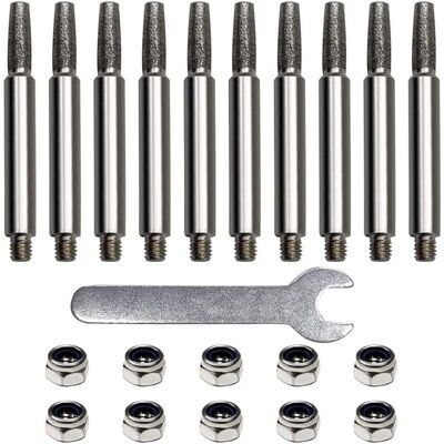XISRENS Csparcv (10 Pezzi) Affilatrice Per Motosega, Affilatrice Per Motosega Motosega, Affilatrice Per Catene, Affilatrice Per Catene, Motosega E Affilatura, 4 Mm XISRENS Csparcv (10 Pezzi) Affilatrice Per Motosega, Affilatrice Per Motosega Motosega, Affilatrice Per Catene, Affilatrice Per Catene, Motosega E Affilatura, 4 Mm