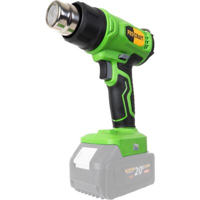 Procraft Pistola Ad Aria Calda A Batteria Ph24bb 20 V 50 - 550 °c Solo - Senza Batteria, Senza Caricabatteria Procraft Pistola Ad Aria Calda A Batteria Ph24bb 20 V 50 - 550 °c Solo - Senza Batteria, Senza Caricabatteria