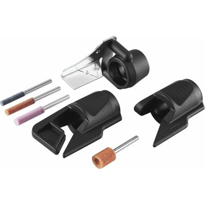 XISRENS Kit Di Accessori Per Affilare Attrezzi Da Giardinaggio, Motoseghe E Per Progetti Fai-da-te In Casa. XISRENS Kit Di Accessori Per Affilare Attrezzi Da Giardinaggio, Motoseghe E Per Progetti Fai-da-te In Casa.