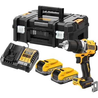 DeWalt Trapano Avvitatore A Batteria Dcd800s2t, 18v, 2x 3,5 Ah Powerstack E Caricabatterie In Tstak DeWalt Trapano Avvitatore A Batteria Dcd800s2t, 18v, 2x 3,5 Ah Powerstack E Caricabatterie In Tstak