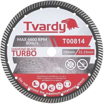 IMPORT Disco Diamantato Turbo 230x10x22,23mm (25) IMPORT Disco Diamantato Turbo 230x10x22,23mm (25)