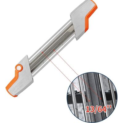 KEEMOTE 2 Pezzi Affilacatena 2 In 1 Per Catene Da Motosega Da 3/8" P Ø 4,0 Mm KEEMOTE 2 Pezzi Affilacatena 2 In 1 Per Catene Da Motosega Da 3/8" P Ø 4,0 Mm
