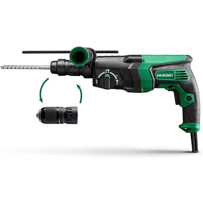 HIKOKI Dh26pmcwsz Martello Perforatore Verde 830 W HIKOKI Dh26pmcwsz Martello Perforatore Verde 830 W