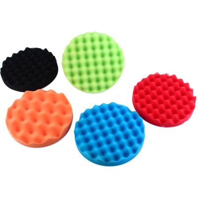 OEM Kit Di 7 Tamponi Lucidanti In Spugna Da 7" Per Lucidatrice Auto Con Adattatore Per Trapano M14 -crezuo OEM Kit Di 7 Tamponi Lucidanti In Spugna Da 7" Per Lucidatrice Auto Con Adattatore Per Trapano M14 -crezuo