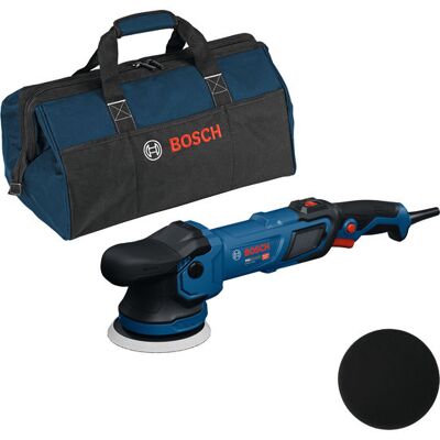 Lucidatrice Bosch Gpx 9-125 S, Spugna 130 Mm, Borsa Portautensili Lucidatrice Bosch Gpx 9-125 S, Spugna 130 Mm, Borsa Portautensili