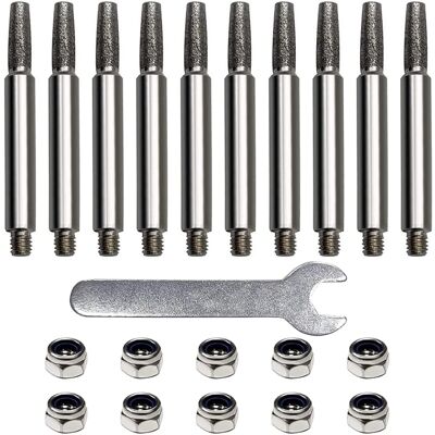 OEM Affilacatene, Affilatore Per Ceppi, Affilacatene, Affilacatene, Motosega E Affilatore,4mm (10 Pezzi) OEM Affilacatene, Affilatore Per Ceppi, Affilacatene, Affilacatene, Motosega E Affilatore,4mm (10 Pezzi)