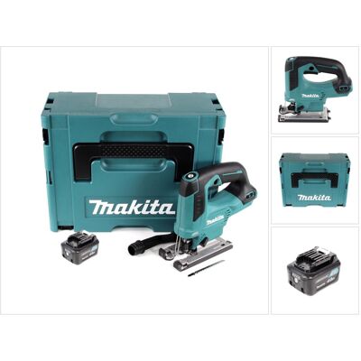Makita Jv 103 Dm1j Seghetto Alternativo 10,8v + Valigetta Makpac + 1x Batteria 4,0 Ah - Senza Caricabatterie Makita Jv 103 Dm1j Seghetto Alternativo 10,8v + Valigetta Makpac + 1x Batteria 4,0 Ah - Senza Caricabatterie