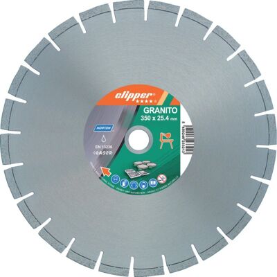 Norton Clipper - Disco diamantato Granito 350mm Norton Clipper - Disco diamantato Granito 350mm