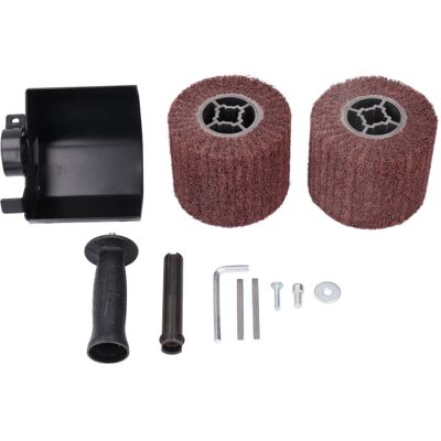OEM Accessorio Multifunzionale Per Lucidatura Manuale Con 2 Spazzole - Ideale Per Applicazioni Su Metallo, Lucidatura Elettrica E Lucidatura Di Mole OEM Accessorio Multifunzionale Per Lucidatura Manuale Con 2 Spazzole - Ideale Per Applicazioni Su Metallo, Lucidatura Elettrica E Lucidatura Di Mole